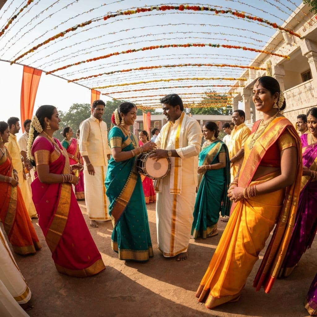Assortment of traditional South Indian sweets and desserts