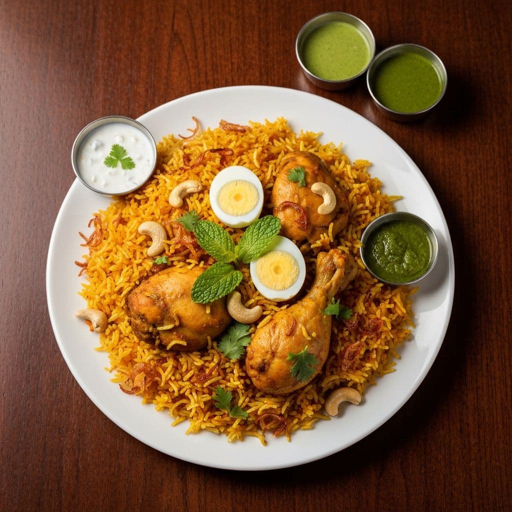 Special chicken biryani